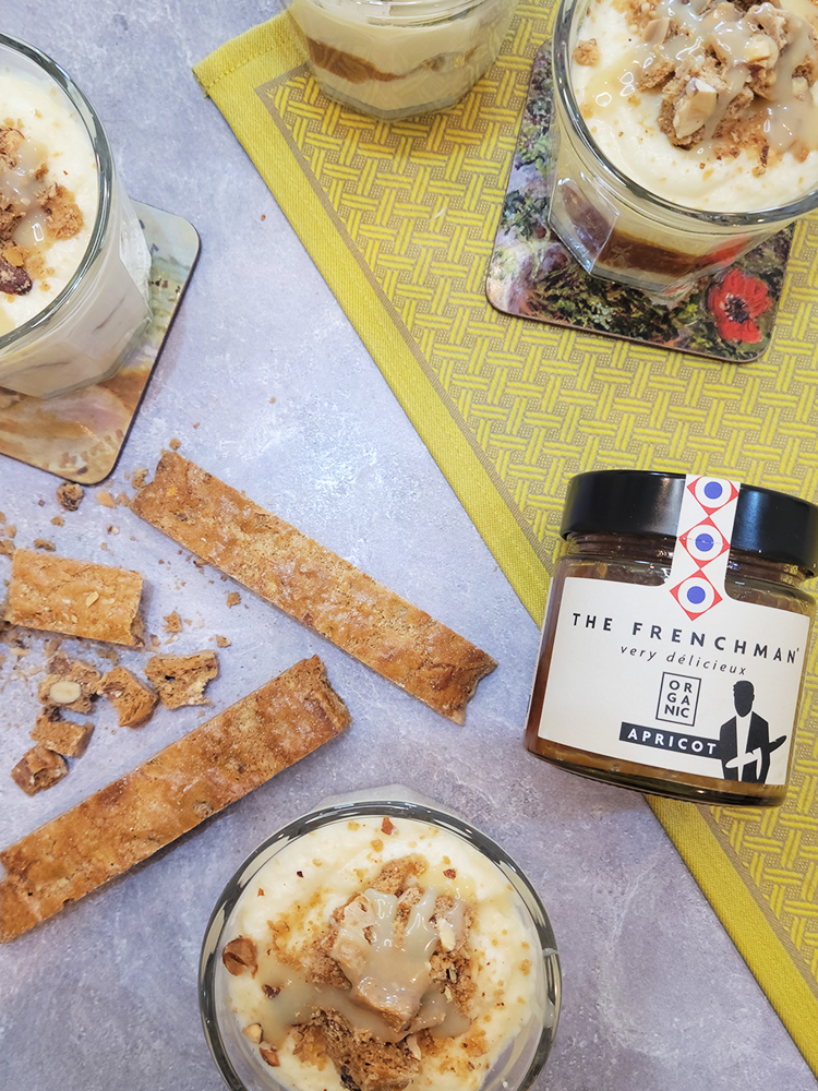 White Chocolate & Apricot Tiramisu&nbsp;Cups