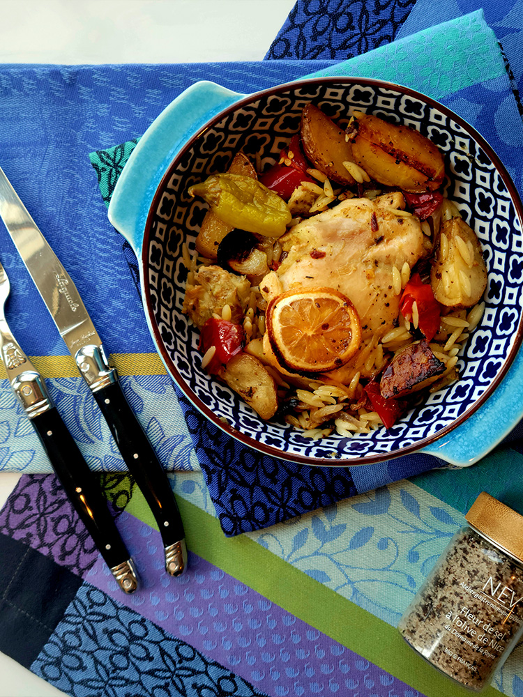Oven-Baked Mediterranean Chicken