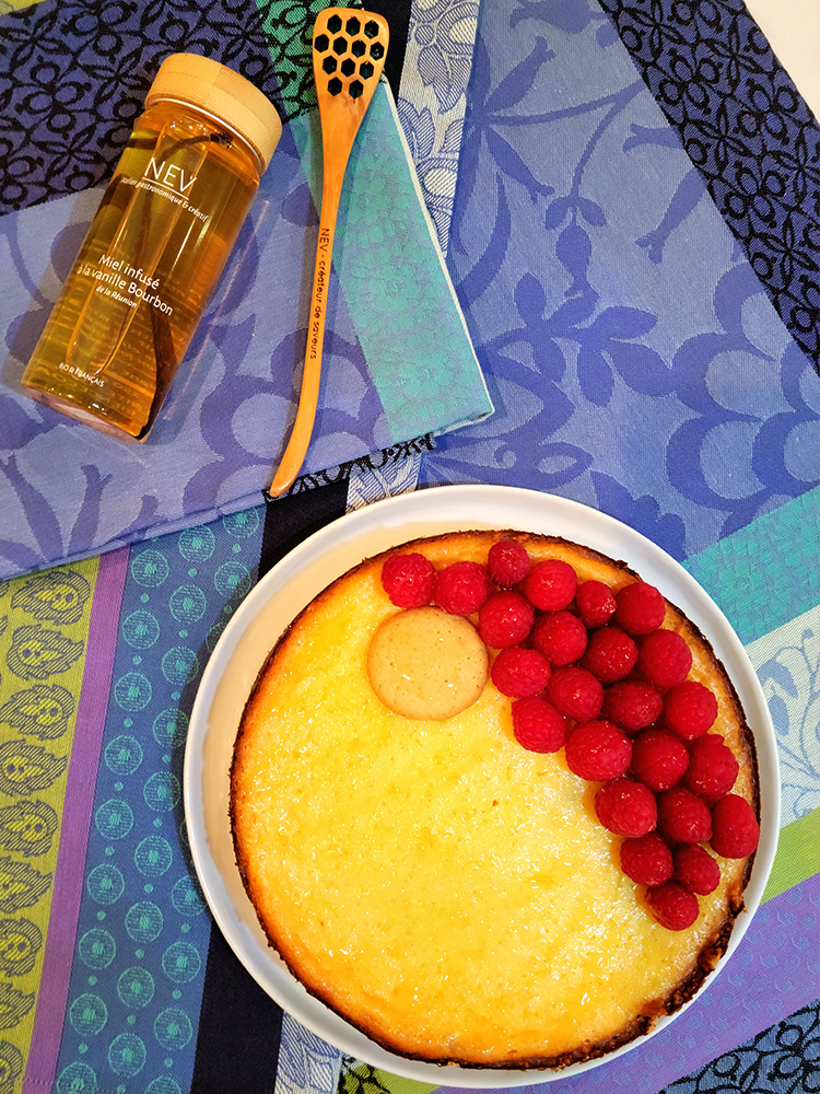 Vanilla Honey Infused&nbsp;Cheesecake